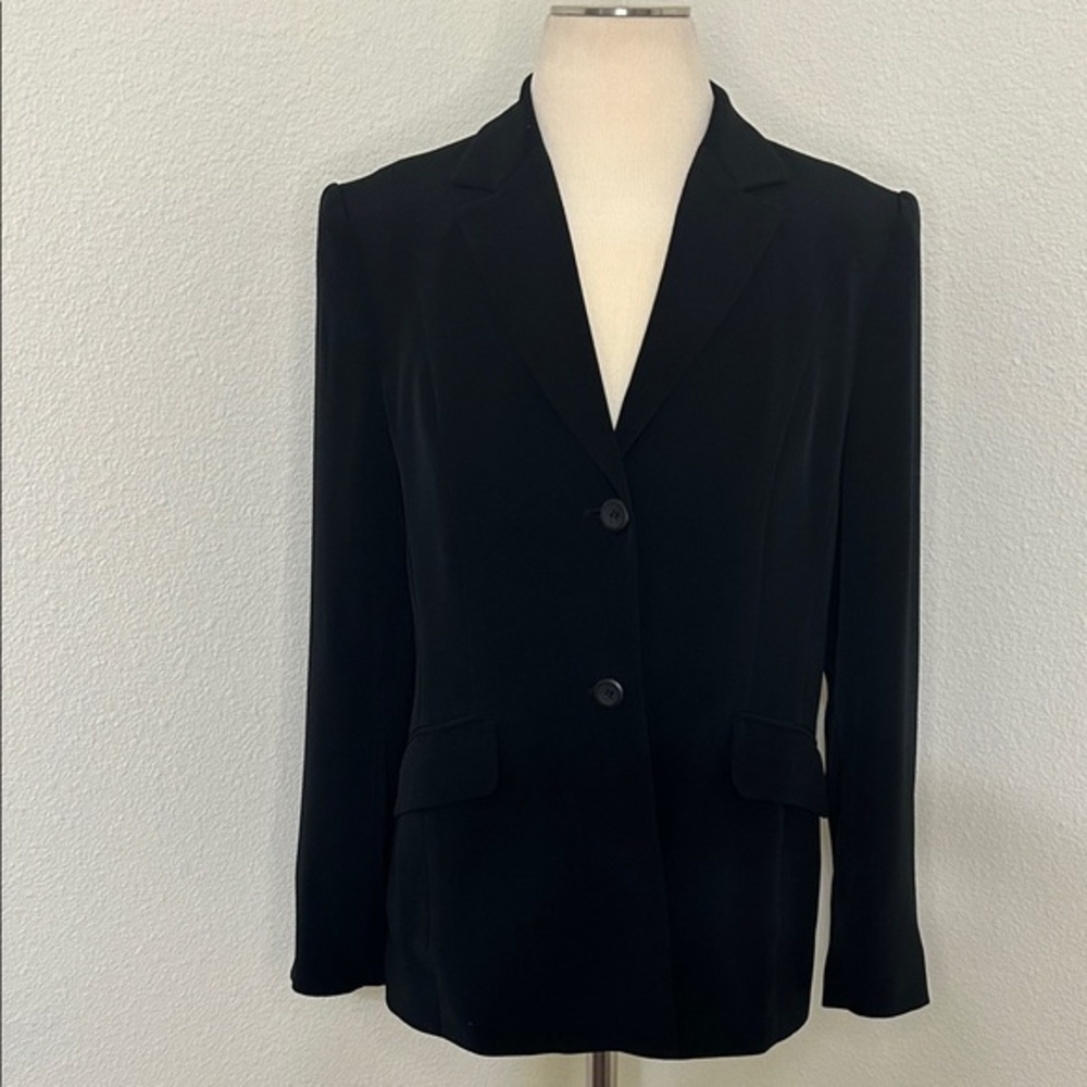 Talbots Classic Black Women's Blazer 6 Petite